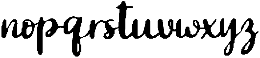 CSGingerDrawn-Regular otf (400) Font LOWERCASE
