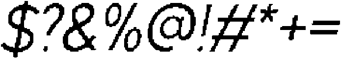 CSGisbornePixel-Regular otf (400) Font OTHER CHARS