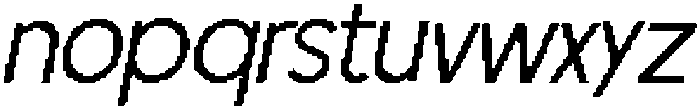 CSGisbornePixel-Regular otf (400) Font LOWERCASE