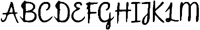 CSGlinkaDrawn-Regular otf (400) Font UPPERCASE