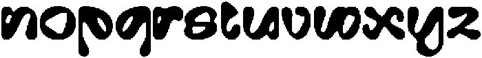 CSGorilaDrawn-Regular otf (400) Font LOWERCASE