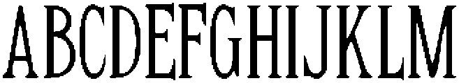 CSGrangerDrawn-Regular otf (400) Font UPPERCASE