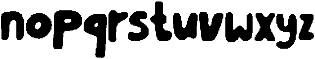 CSGregoryDrawn-Regular otf (400) Font LOWERCASE