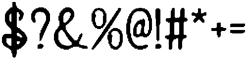 CSGreylinDrawn-Regular otf (400) Font OTHER CHARS