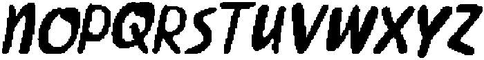 CSGrousePixel-Regular otf (400) Font UPPERCASE