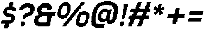 CSHalseyPixel-Regular otf (400) Font OTHER CHARS