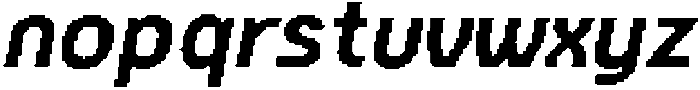 CSHalseyPixel-Regular otf (400) Font LOWERCASE