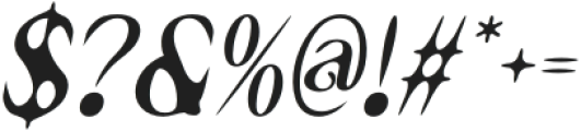 CSHayesDrawn-Italic otf (400) Font OTHER CHARS