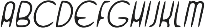 CSHazelDrawn-Italic otf (400) Font UPPERCASE