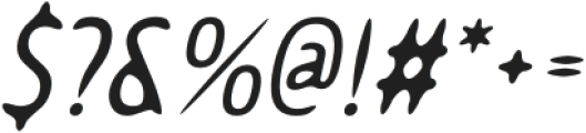 CSHolverDrawn-Italic otf (400) Font OTHER CHARS