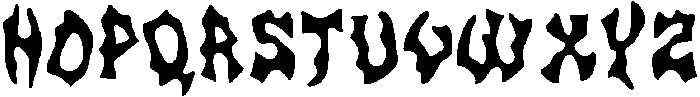 CSHysteriaDrawn-Regular otf (400) Font UPPERCASE