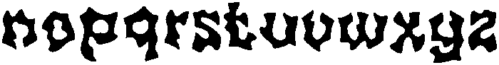 CSHysteriaDrawn-Regular otf (400) Font LOWERCASE
