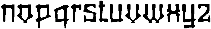 CSKenshinDrawn-Regular otf (400) Font LOWERCASE