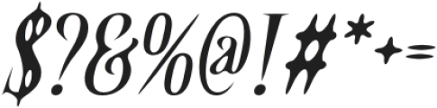 CSKorimaDrawn-Italic otf (400) Font OTHER CHARS
