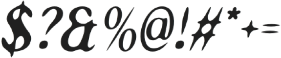 CSKurseDrawn-Italic otf (400) Font OTHER CHARS