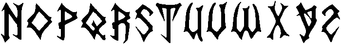 CSLampreyDrawn-Regular otf (400) Font UPPERCASE