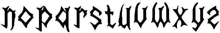 CSLampreyDrawn-Regular otf (400) Font LOWERCASE