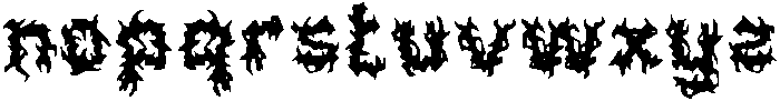 CSLeatherDrawn-Regular otf (400) Font LOWERCASE