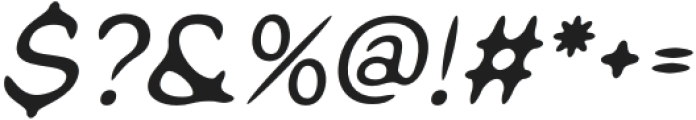 CSLemonDrawn-Italic otf (400) Font OTHER CHARS