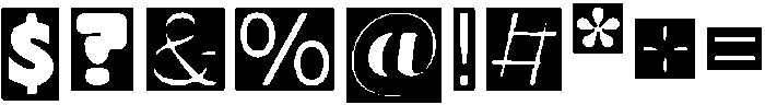 CSLibraDrawn-Regular otf (400) Font OTHER CHARS