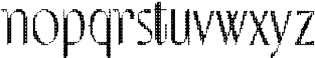 CSLindensDisco-Regular otf (400) Font LOWERCASE
