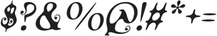 CSLizbethDrawn-Italic otf (400) Font OTHER CHARS