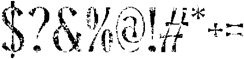 CSLovisaStamp-Regular otf (400) Font OTHER CHARS