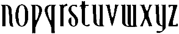 CSLugeniaDrawn-Regular otf (400) Font LOWERCASE