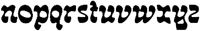 CSManfredDrawn-Regular otf (400) Font LOWERCASE