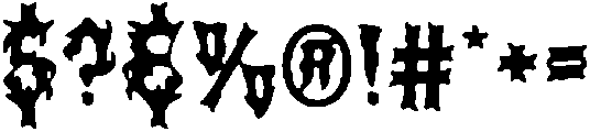 CSMaskedDrawn-Regular otf (400) Font OTHER CHARS