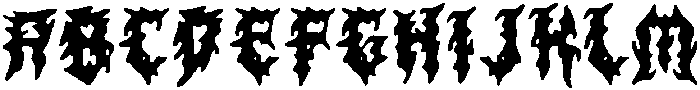 CSMaskedDrawn-Regular otf (400) Font UPPERCASE