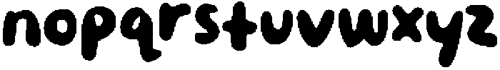 CSMeilaDrawn-Regular otf (400) Font LOWERCASE