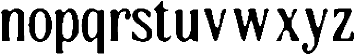 CSMeiraDrawn-Regular otf (400) Font LOWERCASE