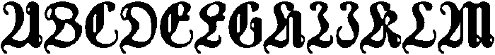 CSMelioraDrawn-Regular otf (400) Font UPPERCASE