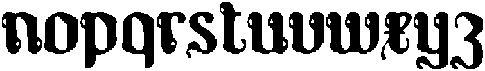 CSMelioraDrawn-Regular otf (400) Font LOWERCASE