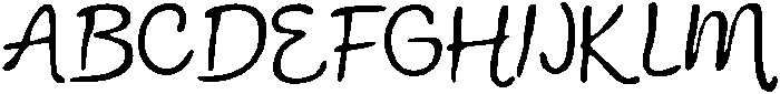CSMercyDrawn-Regular otf (400) Font UPPERCASE