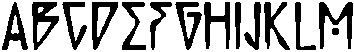 CSMesquiteDrawn-Regular otf (400) Font UPPERCASE