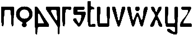 CSMesquiteDrawn-Regular otf (400) Font LOWERCASE