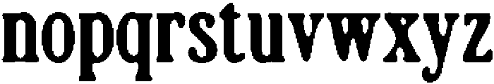 CSMiguelaDrawn-Regular otf (400) Font LOWERCASE