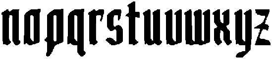 CSMirageDrawn-Regular otf (400) Font LOWERCASE