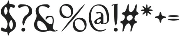 CSMorishDrawn-Regular otf (400) Font OTHER CHARS