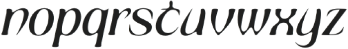 CSNadineDrawn-Italic otf (400) Font LOWERCASE