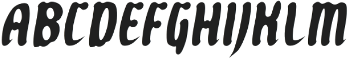 CSNelsonDrawn-Italic otf (400) Font UPPERCASE