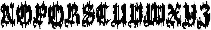 CSNemesisDrawn-Regular otf (400) Font UPPERCASE