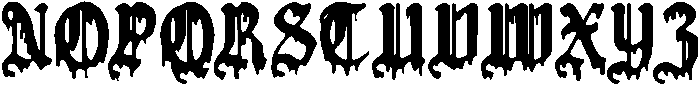 CSNemesisDrawn-Regular otf (400) Font LOWERCASE