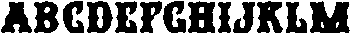 CSNoirDrawn-Regular otf (400) Font UPPERCASE