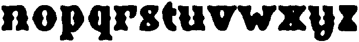 CSNoirDrawn-Regular otf (400) Font LOWERCASE