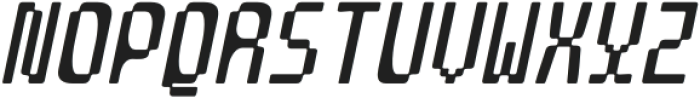 CSNormanMonoDrawn-Italic otf (400) Font UPPERCASE