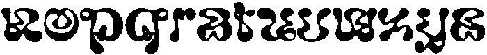 CSOlanderDrawn-Regular otf (400) Font LOWERCASE