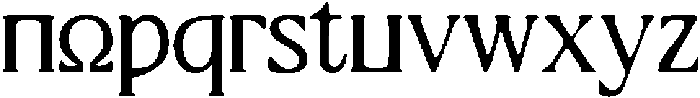 CSOliveraDrawn-Regular otf (400) Font LOWERCASE